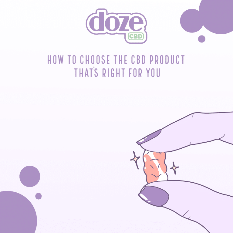 Read more about the article How to Choose the CBD Product That’s Right for You