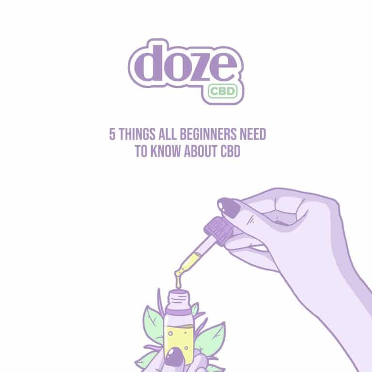 Read more about the article 5 Things All Beginners Need to Know About CBD
