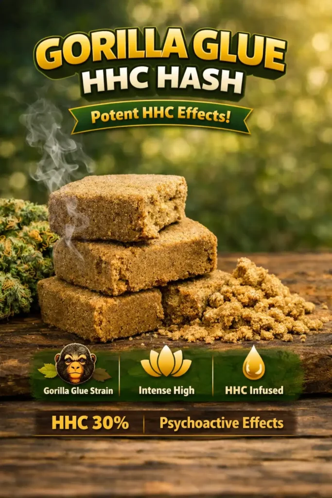 420budshop Gorilla Glue HHC Hash Instargram Post