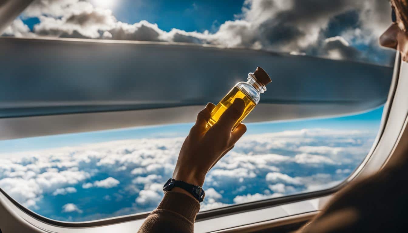 cbd oil on plane uk