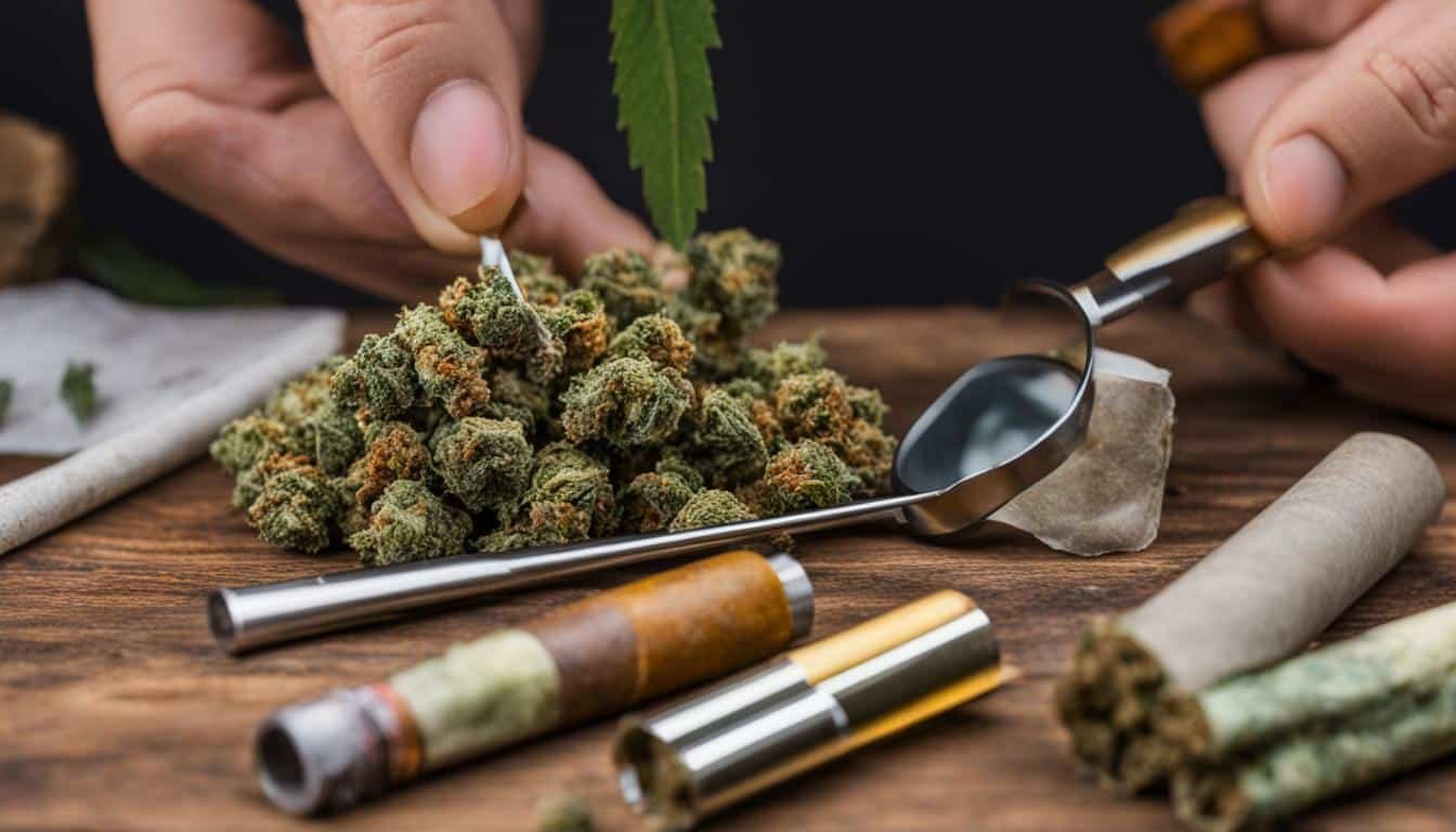 how much weed in a joint