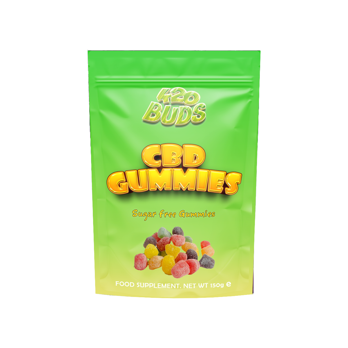 CBD Gummy Fruit Mix 250MG assorted fruity CBD gummies