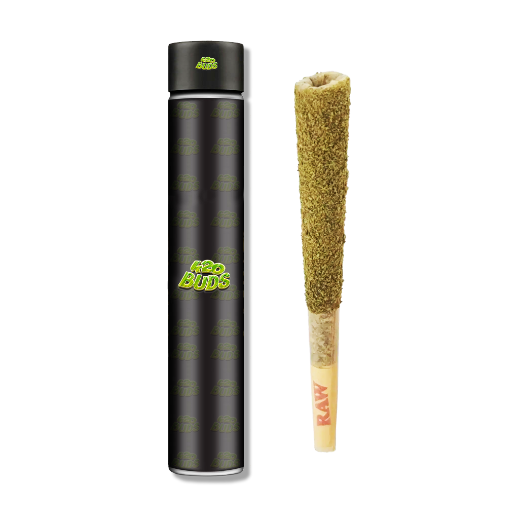 3D Moon Rock CBD x CBG premium hemp flower coated in CBG wax and pollen