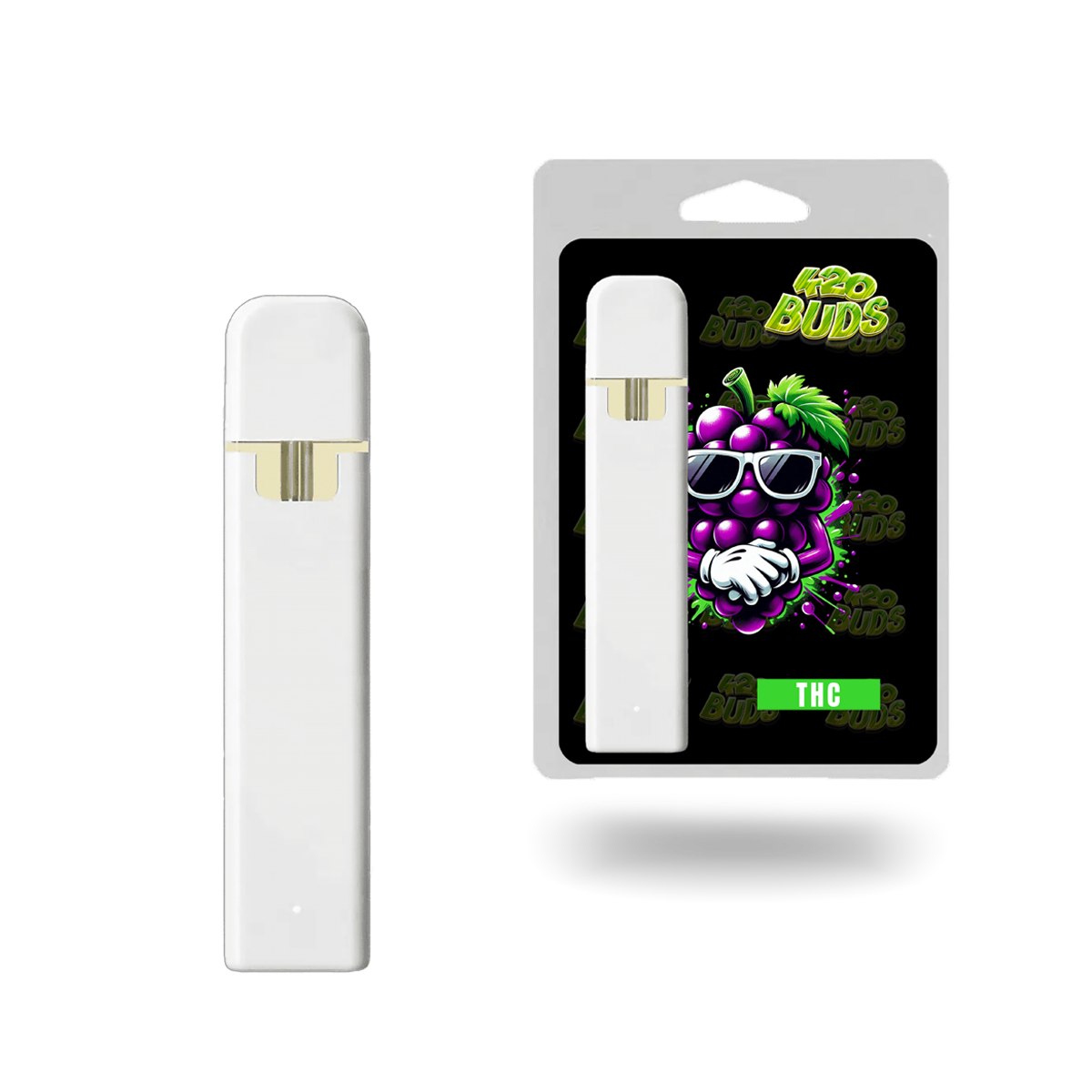 BlueBerry 90% THC-P Vape Pen with fruity flavor and relaxing effects.
