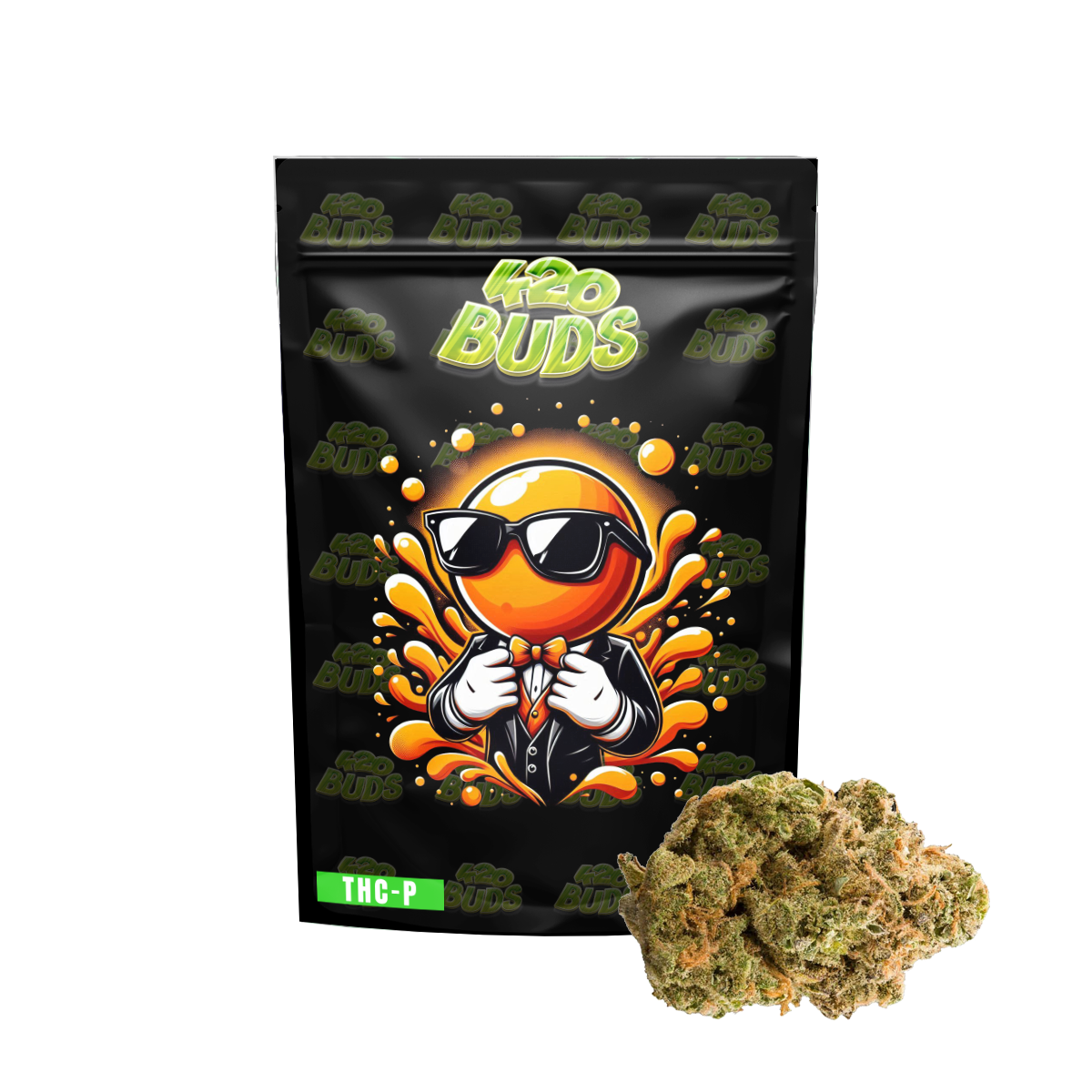 Orange Haze THC-P Flower 29.20% indoor-grown hemp mini buds