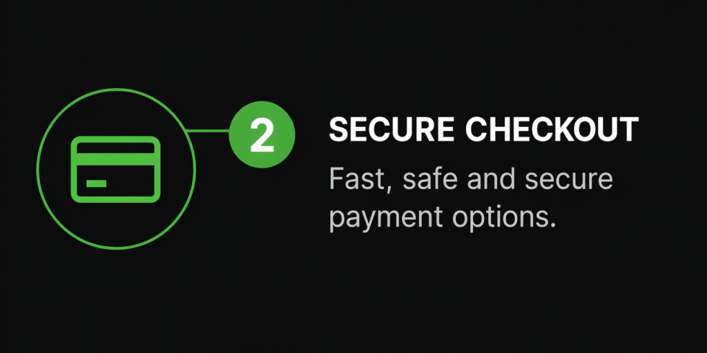 sECURE CHECKOUT
