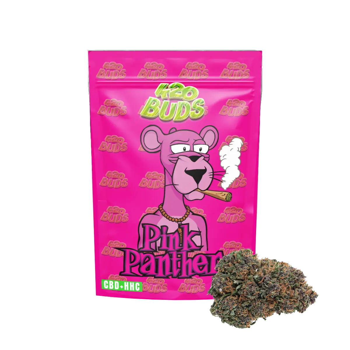 Pink Panther CB9 Flower 32.53% premium hemp flower