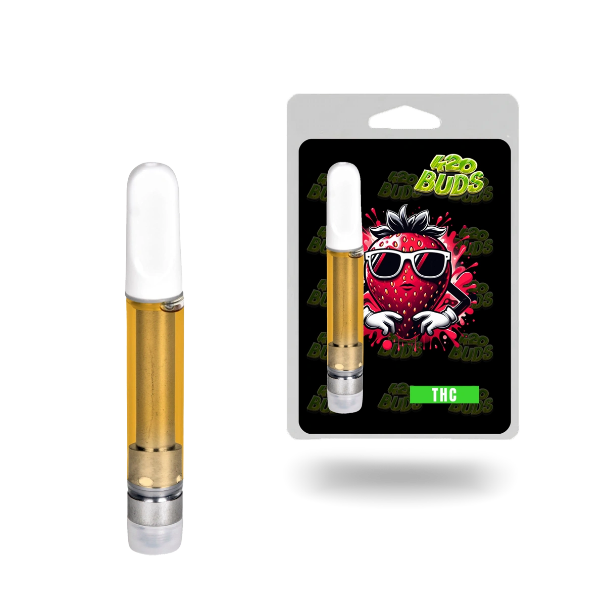 StrawBerry 90% CB9 Vape Cartridge