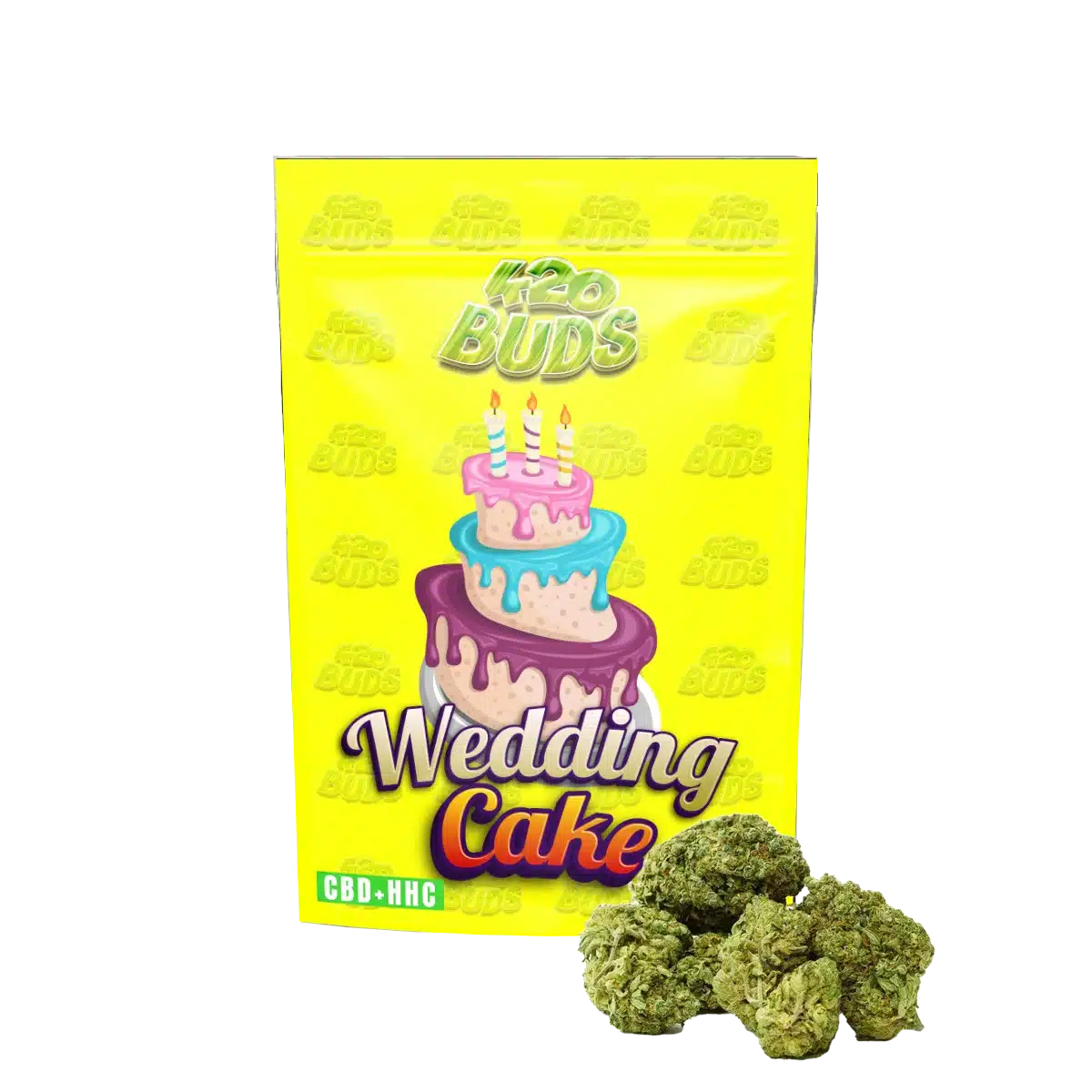Wedding Cake CB9 Flower 23.22% premium hemp flower