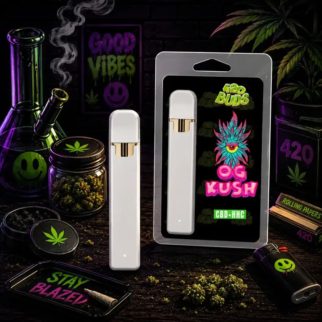 CBG Vape Product Display