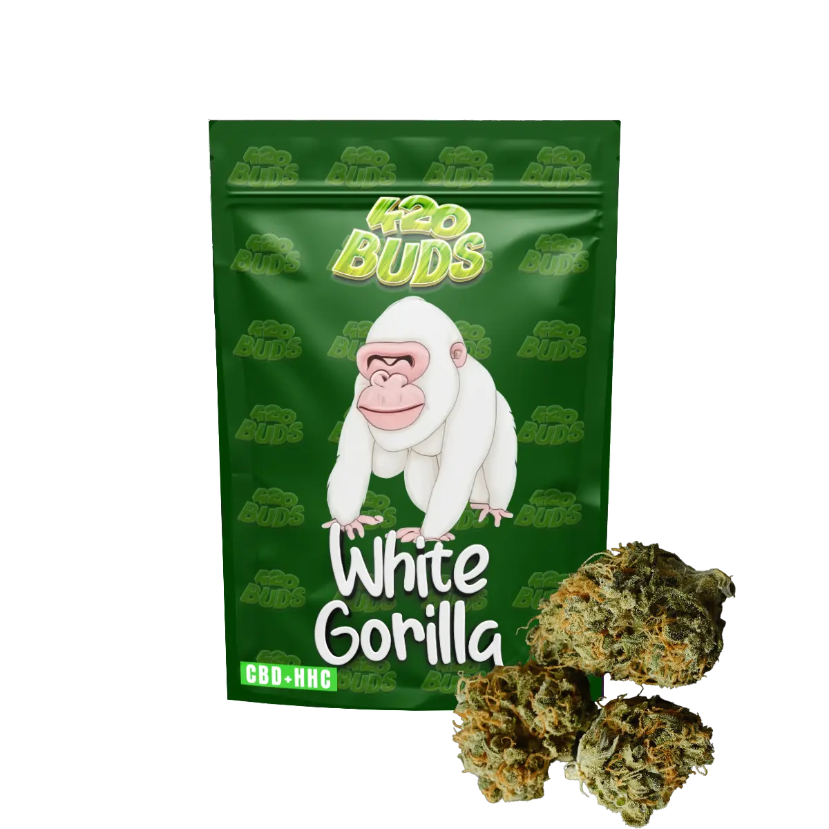 White Gorilla CB9 Flower 39.40% premium hemp flower