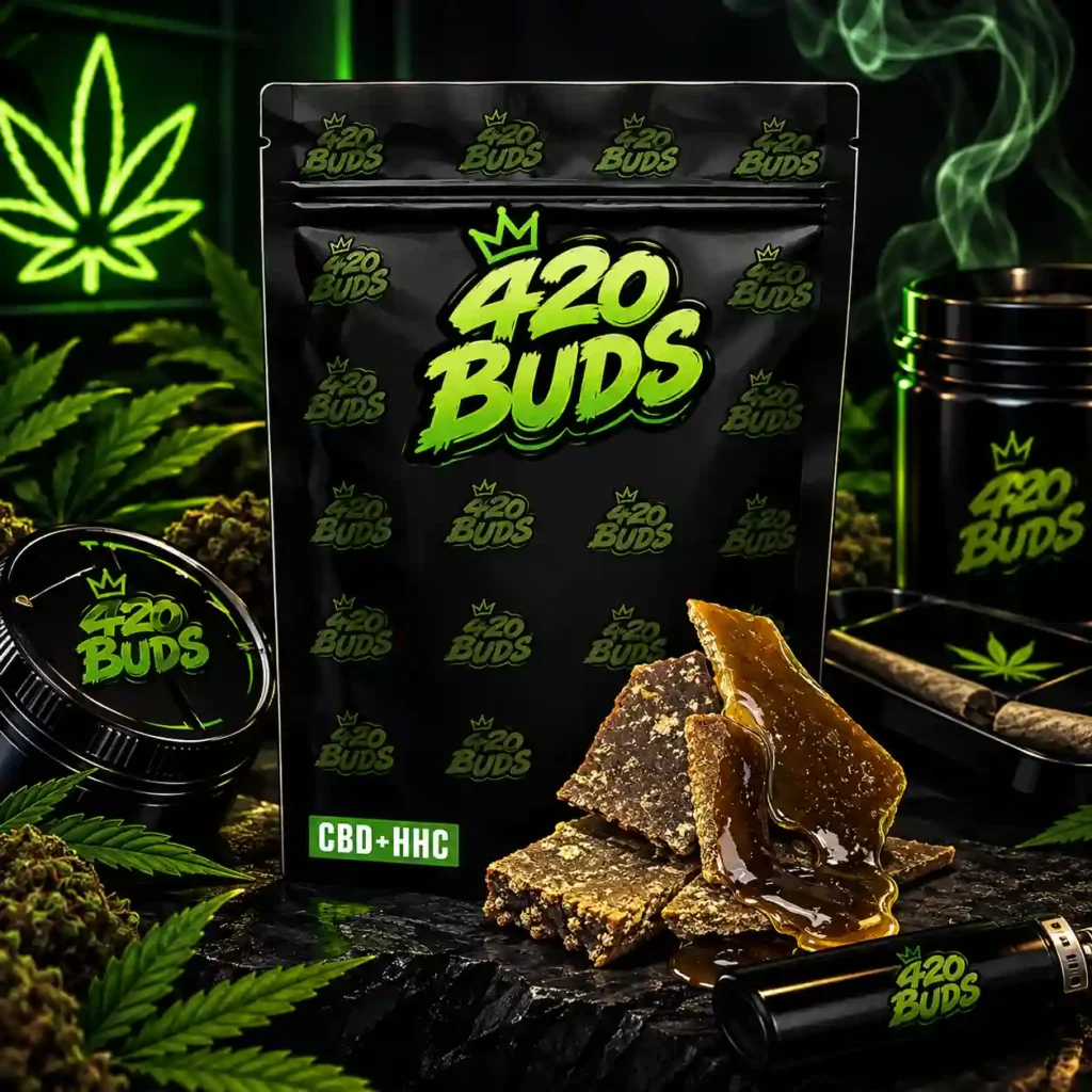 CBG Hash at 420 Bud Shop